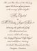 Wedding Invitation for Amy Birdsong and Charles Budd IV
